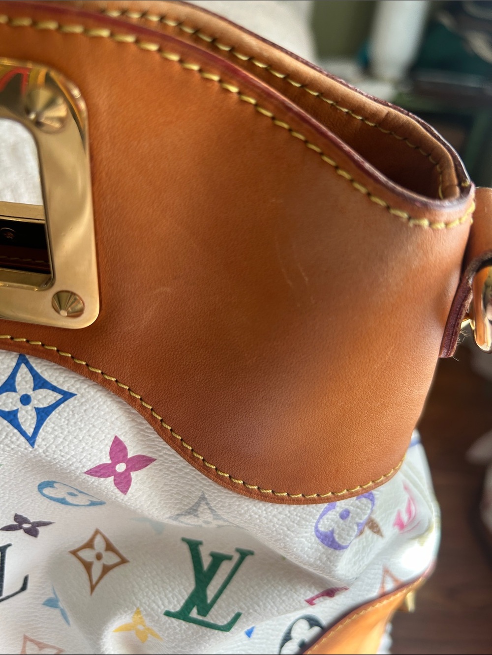 Louis Vuitton Murakami Judy GM with matching wallet. - Picture 17 of 17